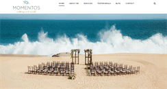 Desktop Screenshot of momentosloscabos.com